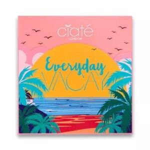 Ciate London Everyday Vacay Eye & Face Eyeshadow Palette 10g .35 oz 12 Shades